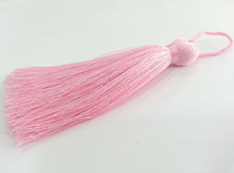 Pink Tassel ,   Large Thick  113 mm - 4.4 inches   G11167