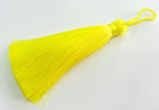 Neon Yellow  Tassel , Large Thick 113 mm - 4.4 inches   G2846