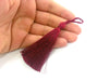 2 Maroon Thread Tassel 2 pcs (78 mm - 3 inches)  ,   G9483