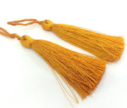 2 pcs (78 mm - 3 inches)  Sienna Tassel ,   G11175