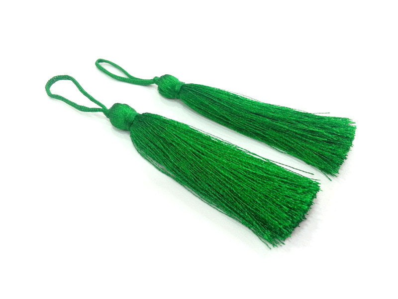 2 Green Thread Tasse l2 pcs (78 mm - 3 inches)   ,   G9477