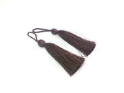 2 Brown Tassel Thread Tassel (78 mm - 3 inches)   G12234