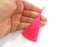 2 pcs (78 mm - 3 inches)  Fuschia Pink Tassel ,   G11176