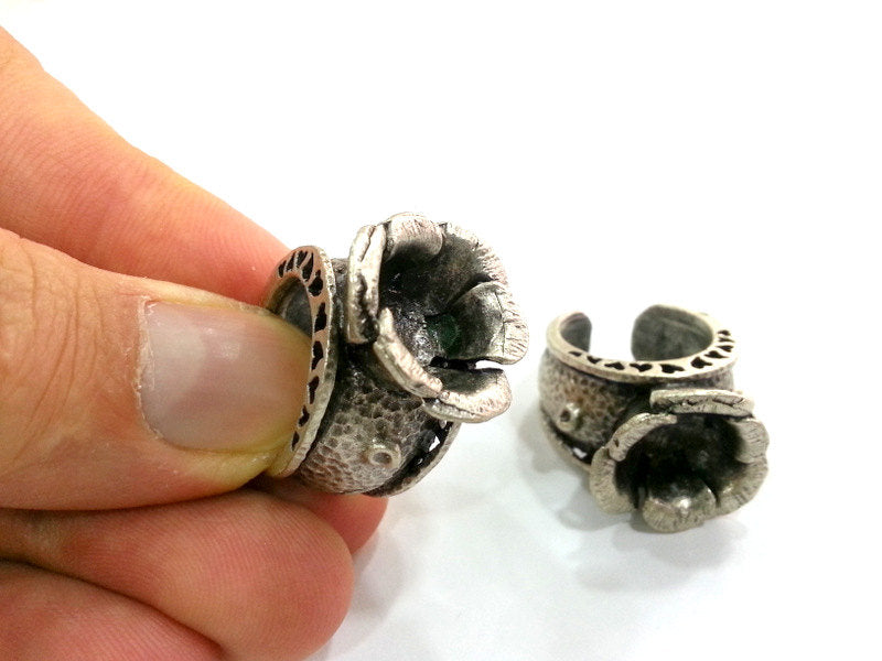 Adjustable Ring Blank ,(12mm Blank) , Bezel Settings,Cabochon Base,Mountings  G2909