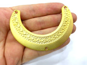 Tribal Pendant Gold Plated Pendants  80x20 mm G3025