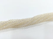 135 Pcs (4x3 mm)  Opal Rondelle Faceted Glass Beads , 1 strand approx 45 cm ( approx 17,5 inch)  G6725