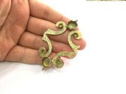 Raw Brass  Bezel Settings,Cabochon Base,Mountings G3244