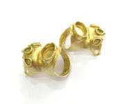 Raw Brass Ring Blank G3291