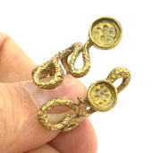 Raw Brass Adjustable Ring Blank  (6mm Blank) G3335