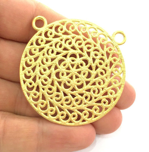 Gold Plated Pendant  52mm G3342