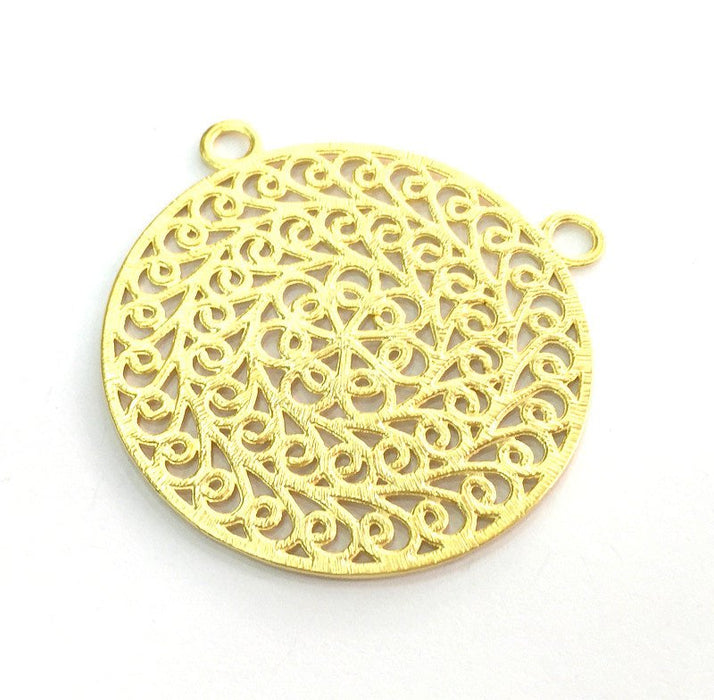 Gold Plated Pendant  52mm G3342