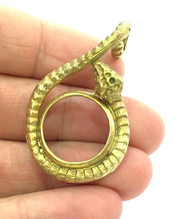 Raw Brass Mountings , Bezel Settings,Cabochon Base , Blank G3329