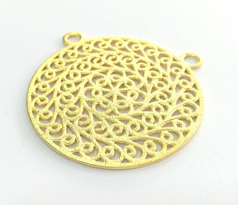 Gold Plated Pendant  52mm G3342