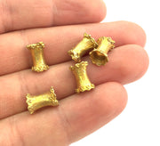 5 Raw Brass Tube 13x8 mm G3402