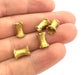 5 Raw Brass Tube 13x8 mm G3402