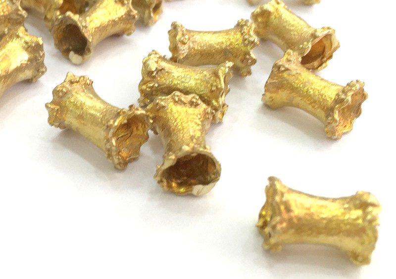 5 Raw Brass Tube 13x8 mm G3402