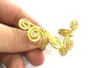 Raw Brass Adjustable Ring Blank ( 8 mm Blank) Findings G3424
