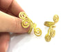 Raw Brass Adjustable Ring Blank ( 8 mm Blank) Findings G3424