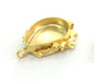 Gold Plated Brass Mountings ,  Blanks  43x30 mm (28x20 mm blank) G3442