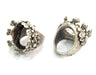 Antique Silver Plated Brass  Ring Blank (20mm Blank)  G3481