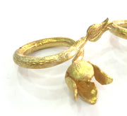 Raw Brass Adjustable Ring Blank  (10mm Blank) G3581