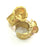 Raw Brass Adjustable Ring Blank  (12mm Blank) G3583
