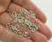 200 Pcs (5 mm) Antique Silver Plated Brass Strong jumpring ,Findings G3611