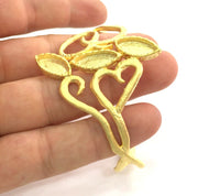 Adjustable Bracelet Blanks Findings ,  Gold Plated Brass G3648