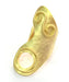 Adjustable Ring Blank, (12mm blank ) Gold Plated Brass G3669