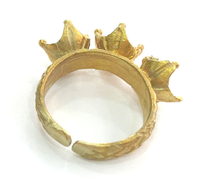 Raw Brass Adjustable Ring Blank (6mm Blank) G3696