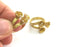 Raw Brass Adjustable Ring Blank (6 mm Blank)   G3708