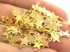 50 Gold Star Charms (8 mm)  Gold Plated Brass G3789