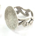 Adjustable Ring Blank, (20 mm blank) Antique Silver Plated Brass G3807