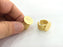Adjustable Ring Blank, (20mm blank ) Gold Plated Brass G3844