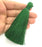 Green Tassel ,   Large Thick  113 mm - 4.4 inches   G3886