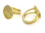 Raw Brass Adjustable Ring Blank (20mm Blank)  G3894