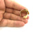 Raw Brass Adjustable Ring Blank  (20mm Blank) G3895