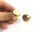 20mm Raw Brass Adjustable Ring Blank (16x8mm Blank)  G3912