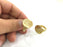 Raw Brass Adjustable Ring Blank (20mm Blank)  G3919