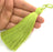 Green Yellow  Tassel ,   Large Thick  113 mm - 4.4 inches   G3880