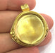 Raw Brass  Bezel Settings, (30mm blank) Cabochon Base,Mountings G5913