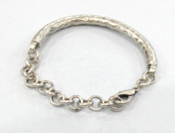 Silver Bracelet Components Findings Antique Silver Plated Bracelet Components Findings For Your Craft , G10703