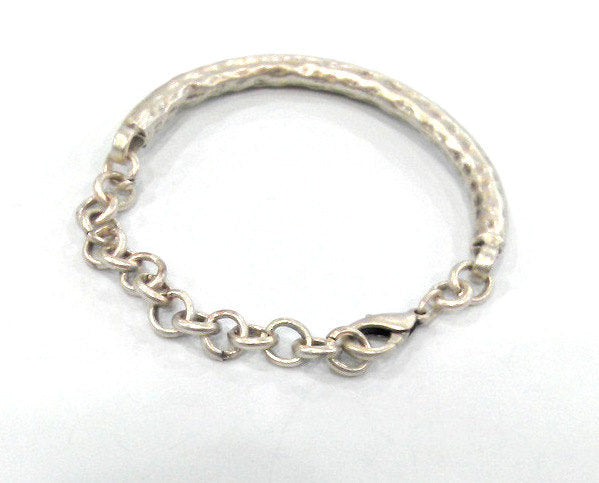 Silver Bracelet Components Findings Antique Silver Plated Bracelet Components Findings For Your Craft , G10703