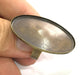 5 Antique Bronze Ring Blank Base Bezel Settings Cabochon Base Mountings Adjustable Cameo Setting 5 Pcs (40x30mm) G3985