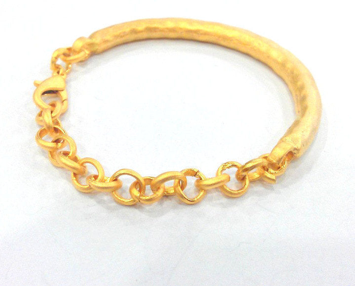 10 Pcs. Bracelet  Components Findings For Your Craft ,  Gold Plated Metal   G10803