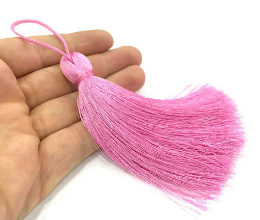 Dark Pink Tassel ,   Large Thick  113 mm - 4.4 inches   G11169
