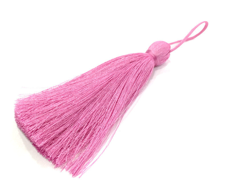 Dark Pink Tassel ,   Large Thick  113 mm - 4.4 inches   G11169