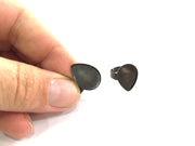 5 Antique Bronze Ring Blank Ring Setting Ring Bezel Base Cabochon Mountings  Adjustable Ring Blank  5 Pcs (18x13 mm drop) G4195