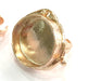 Adjustable Ring Blank, (25 mm blank) Rose Gold Plated Brass G4399