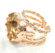 Adjustable Ring Blank, (20 mm blank) Rose Gold Plated Brass G12038